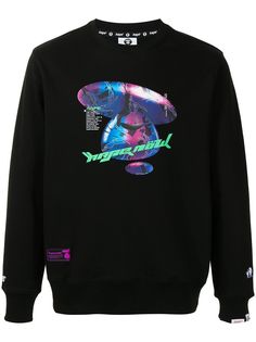 AAPE BY *A BATHING APE® толстовка с графичным принтом
