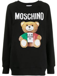 Moschino толстовка с принтом Teddy Bear
