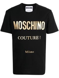 Moschino футболка с короткими рукавами и логотипом