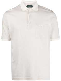 Zanone рубашка поло в полоску