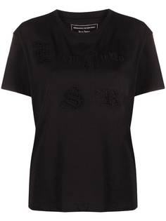 Ermanno Scervino футболка с вышитым логотипом