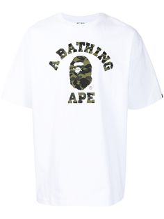 A BATHING APE® футболка с короткими рукавами и логотипом