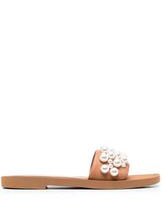 Stuart Weitzman декорированные сандалии