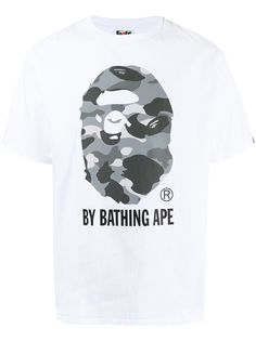 A BATHING APE® футболка с короткими рукавами и логотипом
