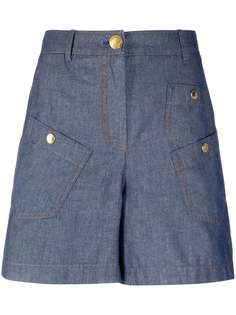 Boutique Moschino джинсовые шорты с накладными карманами
