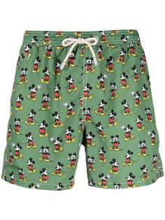 Mc2 Saint Barth плавки-шорты с принтом Mickey Mouse