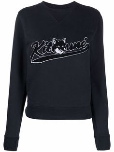 Maison Kitsuné толстовка Varsity Fox с круглым вырезом