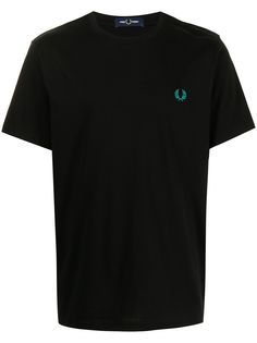 FRED PERRY футболка с абстрактным принтом