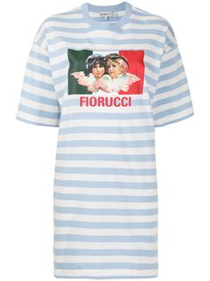 Fiorucci платье-футболка с графичным принтом