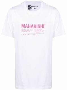 Maharishi футболка с логотипом