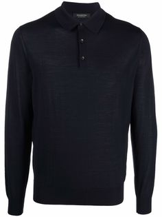 Ermenegildo Zegna трикотажная рубашка поло