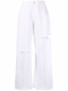 ICON DENIM джинсы Maja с эффектом потертости