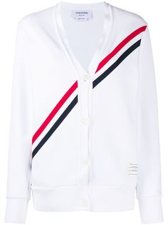 Thom Browne кардиган в диагональную полоску