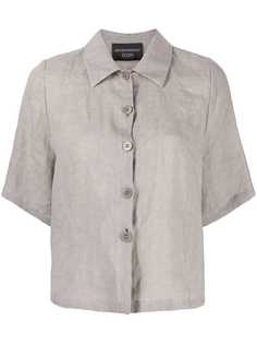 Emporio Armani укороченная рубашка на пуговицах