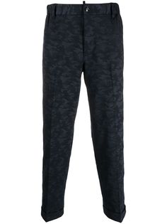 Emporio Armani спортивные брюки с камуфляжным принтом