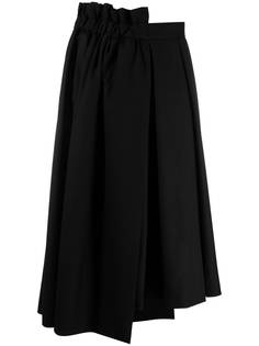 Comme Des Garçons Noir Kei Ninomiya юбка миди асимметричного кроя