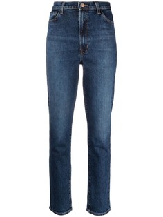 J Brand прямые джинсы с завышенной талией