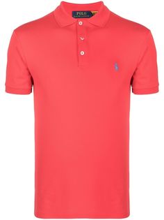 Polo Ralph Lauren рубашка поло с вышивкой Polo Pony