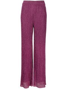 M Missoni топ с короткими рукавами и люрексом