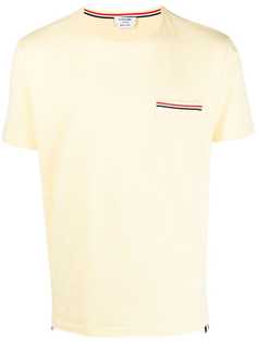 Thom Browne футболка с полосками RWB