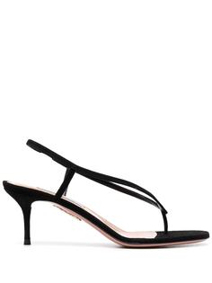 Aquazzura босоножки с ремешками и открытым носком