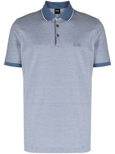 Boss Hugo Boss рубашка поло с вышитым логотипом
