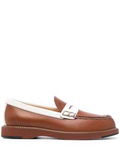 Tods лоферы в двух тонах Tod`S
