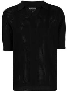 Emporio Armani трикотажная рубашка поло