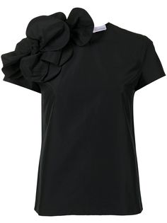 RED Valentino топ с короткими рукавами и завязками