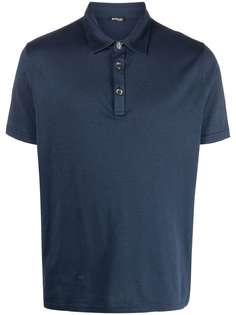 Kiton трикотажная рубашка поло с короткими рукавами