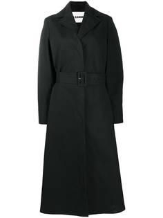 Jil Sander многослойное пальто оверсайз