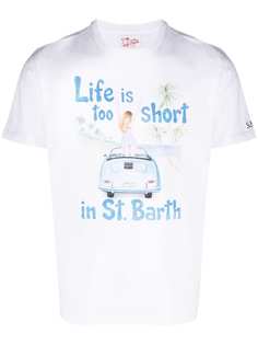 Mc2 Saint Barth футболка с графичным принтом