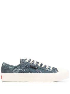 Superga кроссовки на платформе с принтом
