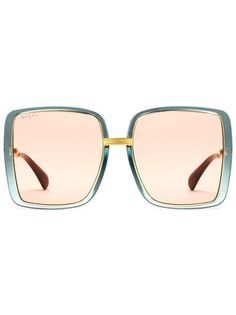 Gucci Eyewear солнцезащитные очки в квадратной оправе