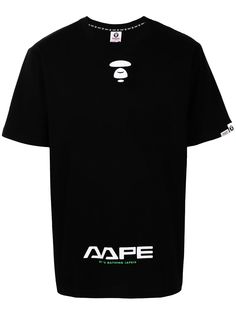 AAPE BY *A BATHING APE® футболка с короткими рукавами и логотипом