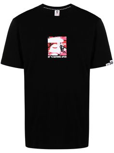 AAPE BY *A BATHING APE® футболка с графичным принтом