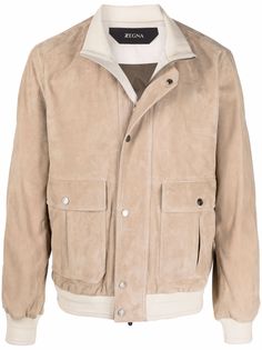 Ermenegildo Zegna бомбер с карманами