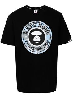AAPE BY *A BATHING APE® футболка с короткими рукавами и логотипом