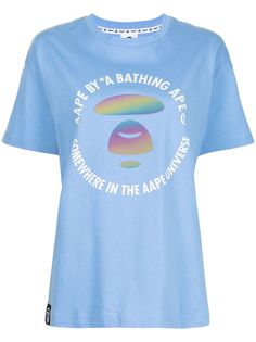 AAPE BY *A BATHING APE® футболка с логотипом