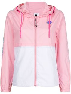AAPE BY *A BATHING APE® легкая куртка с капюшоном