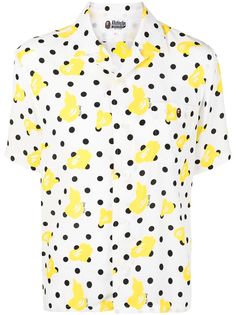 A BATHING APE® рубашка в горох