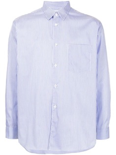 Comme Des Garçons Shirt рубашка в полоску с длинными рукавами