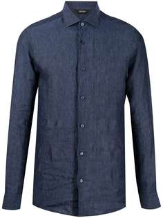 Z Zegna рубашка с длинными рукавами