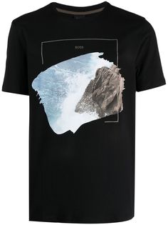 Boss Hugo Boss футболка с фотопринтом