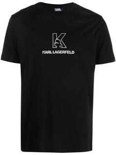 Karl Lagerfeld футболка с логотипом