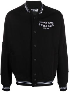 Versace Jeans Couture куртка с вышитым логотипом