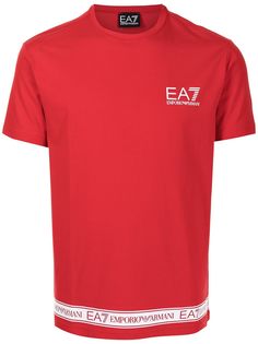 Ea7 Emporio Armani футболка с логотипом