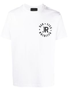 John Richmond футболка с короткими рукавами и логотипом