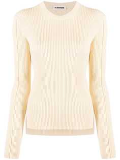 Jil Sander джемпер в рубчик