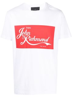 John Richmond футболка с логотипом